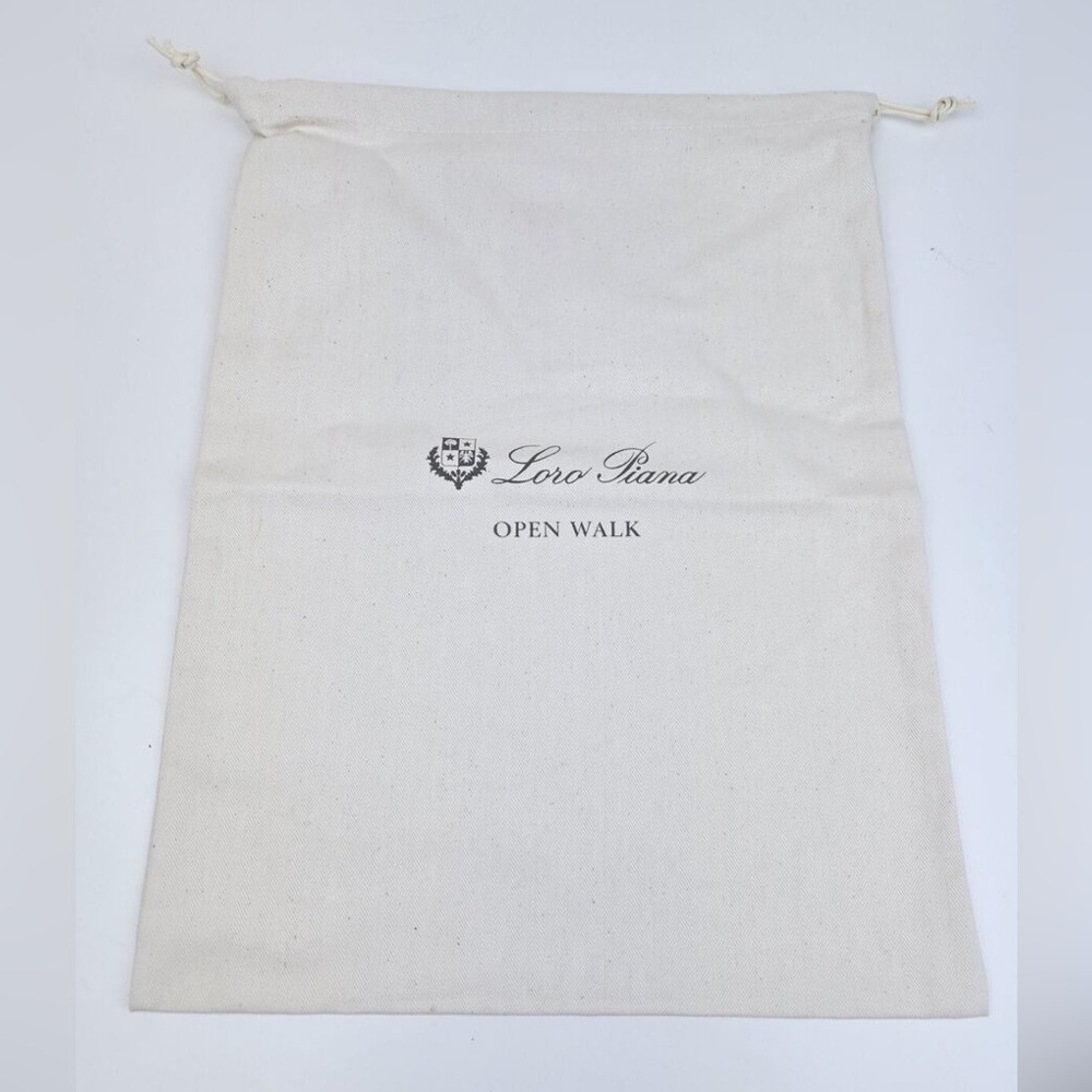 Loro Piana Cream Open Walk Dust Bag